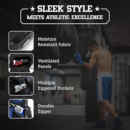 Superare Gear Bags - Gym Duffle Bag, Backpack, Tote Bag for MMA, Athletic Gym Boxing Bag - Enorme, Carico, Diario, Sporta