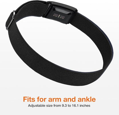 Arm Band Compatible with Whoop 5.0 Bicep Band, Soft Breathable Nylon Adjustable Strap with Case for Whoop 5.0 One Peak MG/LIFE (ECG Not Support)