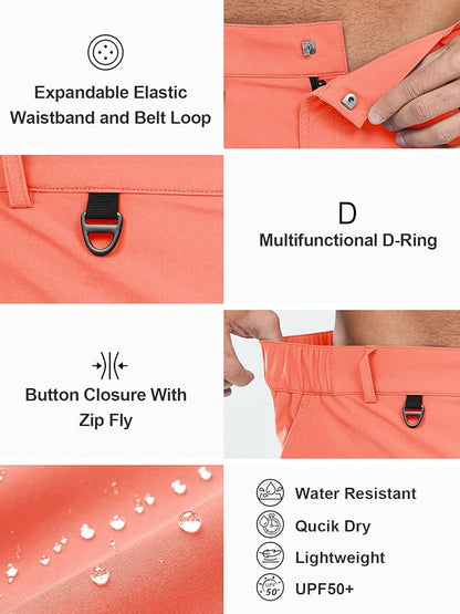 NORTHYARD Men's Cargo Hiking Shorts 9" Lightweight Outdoor Tactical Work Camping Sport Golf Casual Travel Fishing Multipocket