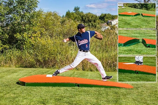 10" Full Length Oversized Practice Mound - Two-Piece - Practice Pitching Mounds