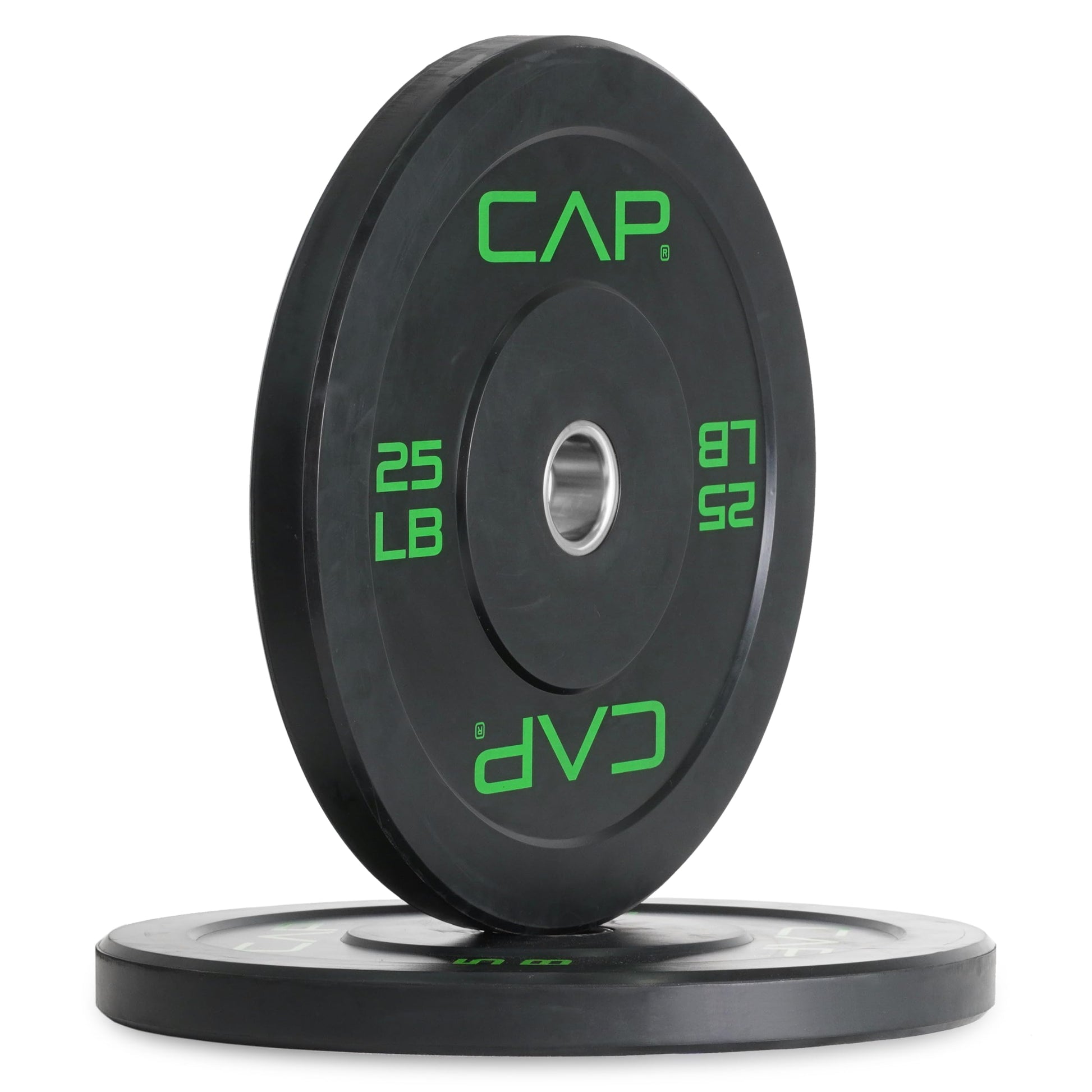 CAP 25lb Economy Olympic Bumper Plate, Pair