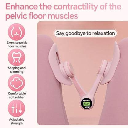 Pakalife Pilates Reformer,at Home Workout &Fitness Equipment,Thigh Exerciser&Booty Trainer for Women,Leg Press Machine for Inner Thigh,Pelvic Floor Exercise Devices