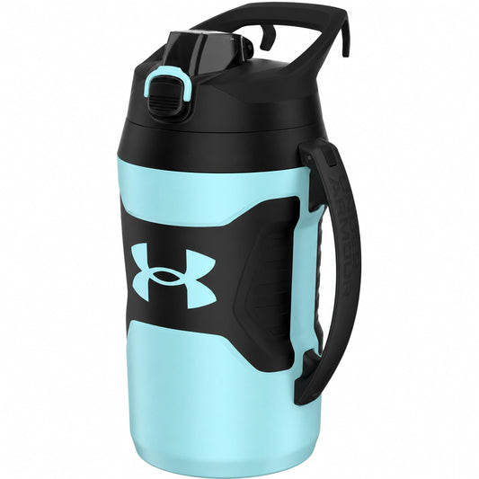 Under Armour Insulated Water Bottle with Handle & Fence Hook, Half Gallon Sports Water Jug