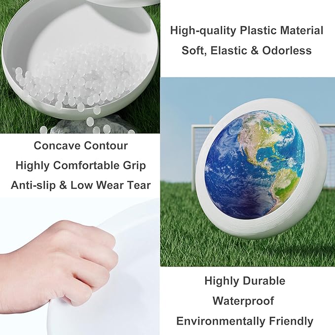 Rainbow Flower Outdoor Flying Disc Abstract Colorful Floral Ultimate Disc 175g for Boys Girls Men Women Birthday Christmas