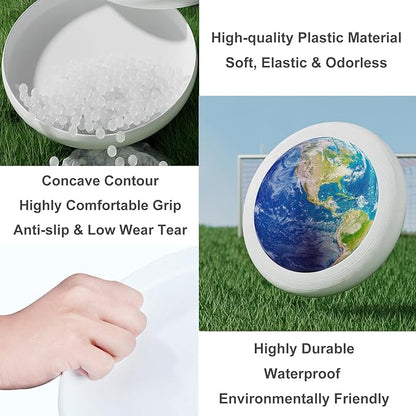 Rainbow Flower Outdoor Flying Disc Abstract Colorful Floral Ultimate Disc 175g for Boys Girls Men Women Birthday Christmas