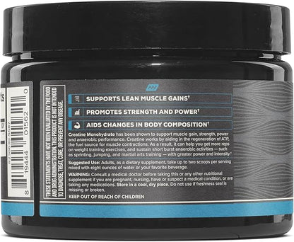 ONNIT Creatine Monohydrate Powder – 5g Premium Creatine for Muscle Strength, Power & Lean Mass, Supports Brain Health & Cellular Energy, Unflavored, 30 Servings, 5.29 oz
