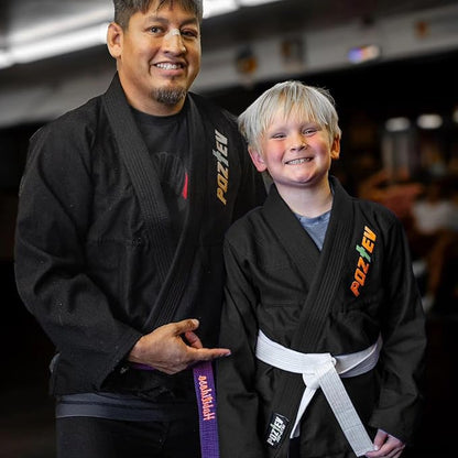 Kids Brazilian Jiu Jitsu Gi For Kids BJJ Gi Youth Grappling Kimonos Preshrunk Lightweight Martial Arts Uniform