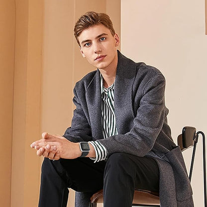 Tiptops 3 Pack Bands Compatible with Fitbit Versa 2/Fitbit Versa/Versa Lite/Versa SE for Women Men, Soft Nylon Sports Loop Replacement Wristband for Fitbit Versa 2 Straps