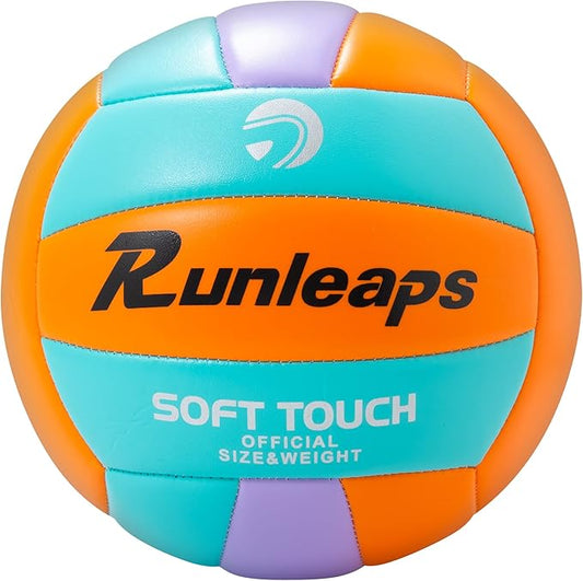 Beach Volleyball Official Size 5 Soft Waterproof Volleyball Sand Sports PU Ball for Indoor