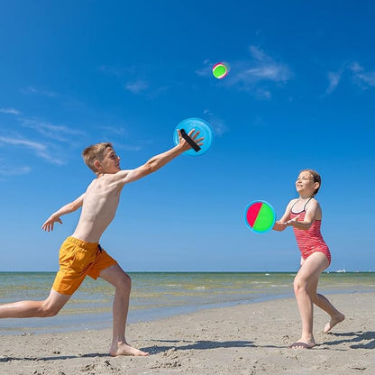 Ayeboovi Toss and Catch Ball Game Outdoor Toys for Kids Yard Games Beach Toys Outside Games for 3 4 5 6 7 8 9 10 Year Old Boys Girls (Upgraded)