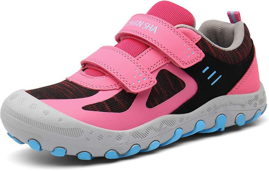 Mishansha Kids Hiking Boots Toddler Girls Boys Hiking Shoes Water-Resistant Anti-Collision Non-Slip