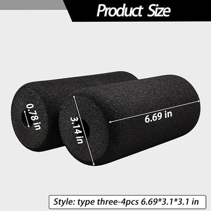 Protective Pads Cushion (6.69*3.1*3.1 in), Sponge for Exercise Equipment，Workout Machine-Sit ups, Barbell Bench