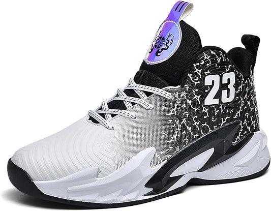Boys Basketball Shoes Breathable Indoor Athletic Shoes Youth Outdoor Fashion Sneakers Comfortable