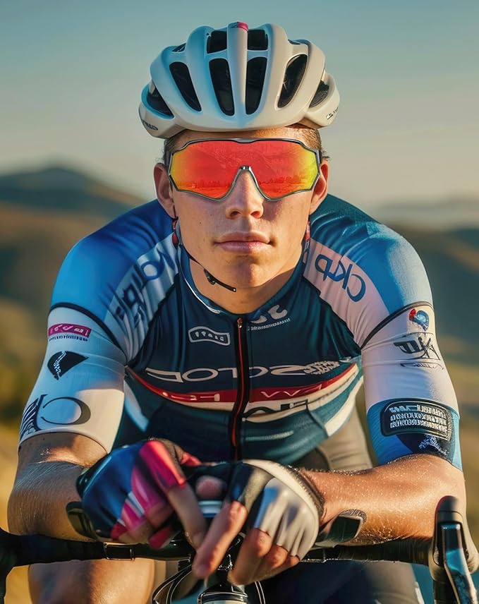 BEACOOL Polarized Running Sunglasses for Men Women UV400 Protection TR90 Sport Sunglasses for Fishing Cycling Baseball