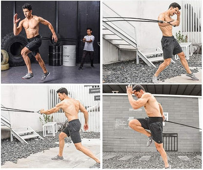 YNXing Dynamic Resistance Trainer Acceleration Speed Elastic Cord for Resistance Training to Improve Strength, Power, and Agility