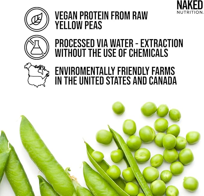 Naked Shake - Peanut Butter Blueberry Protein Powder, Plant Based Protein with Mct Oil, Gluten-Free, Soy-Free, No Gmos Or Artificial Sweeteners - 30 Servings