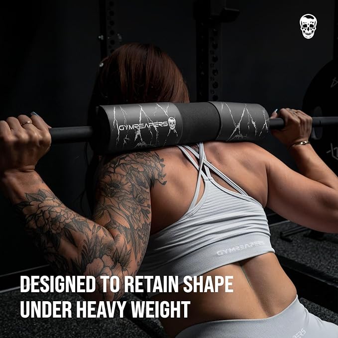 Gymreapers Barbell Squat Pad - Protective Bridge Pad For Hip Thrust, Squats, Lunges - Hip Support, Neck Protection For Bar