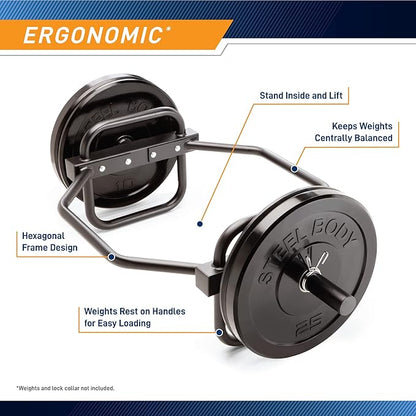 Marcy Olympic Hex Trap Bar Multiple Style Available