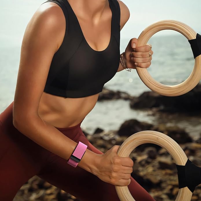 EDUFRO HANDMADE PLUSH GIFTS & HEARTFELT MESSAGES Comfortable Nylon Replacement Strap for Fitness Tracker Sport Watch Band ??Compatible with Whoop Strap 5.0