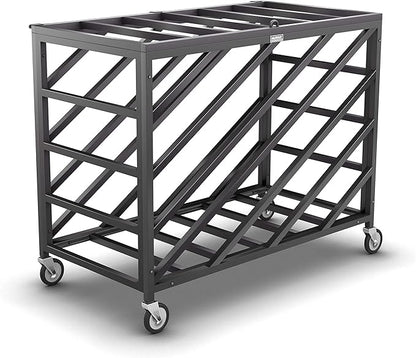 Murray Sporting Goods Premium Portable Ball Storage Locker | Basketball or Volleyball Storage Ball Cart with Wheels