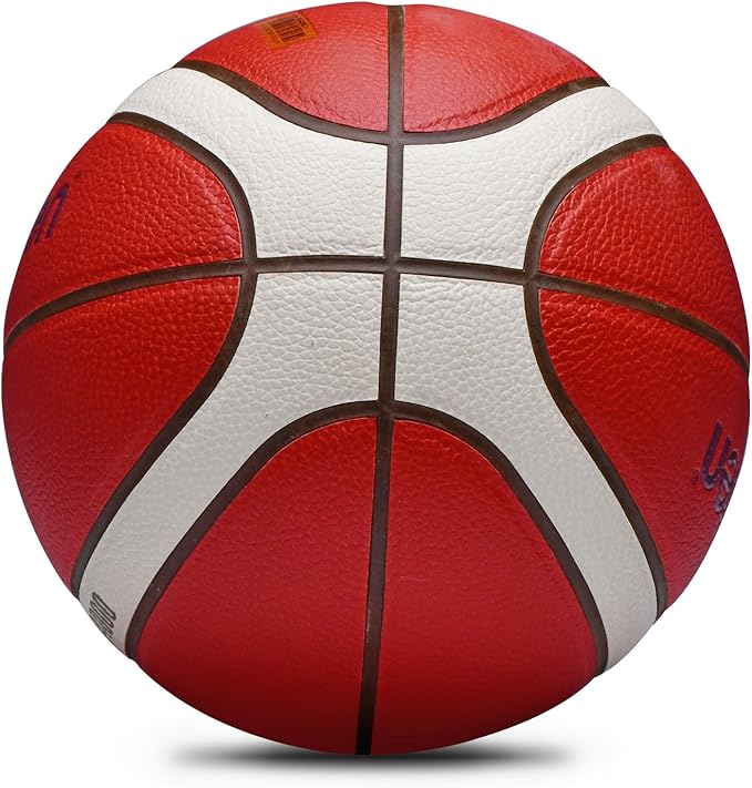 Training Soft Touch Rubber and Faux Leather Fighting Basketball, High Bounce Indoor Outdoor Basketball Gift