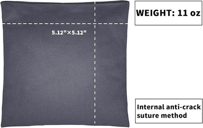 Set of 8 Regulation Cornhole Bags Double Sided, Weather Resistant Bean Bags for Cornhole Toss Game, Corn Hole Beans Bags with Tote Bag