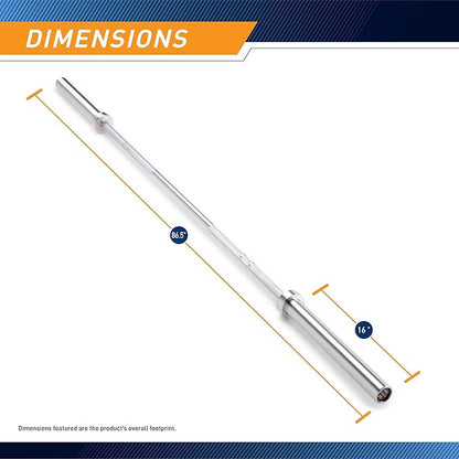 Steelbody IWF Standard 20kg and 15kg Olympic Weight Barbell Multiple Colors Available