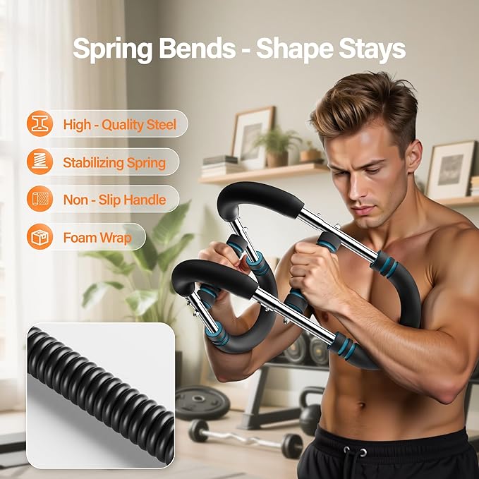 Twister Arm Trainer Chest Workout Equipment, Portable Home Gym Equipment for Strength Training