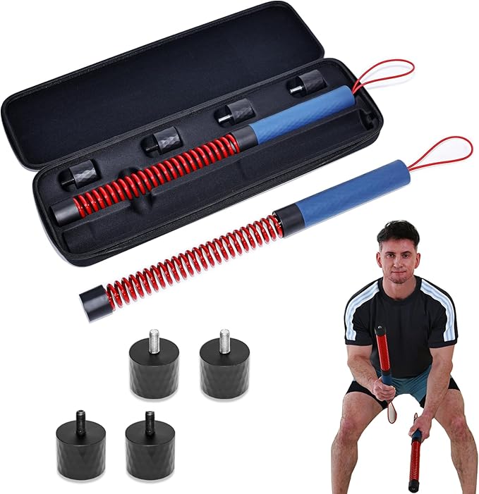 Upgraded Ropeless Battle Rope 2.0 – Adjustable Resistance for Strength & Cardio Training – Portable Fitness Equipment for Home Gym, Athletes, Boxing – Burn Fat & Build Muscle