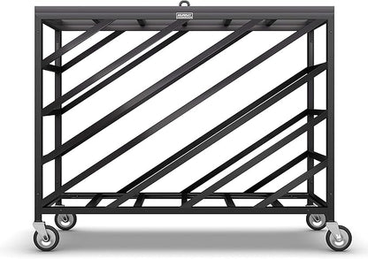 Murray Sporting Goods Premium Portable Ball Storage Locker | Basketball or Volleyball Storage Ball Cart with Wheels