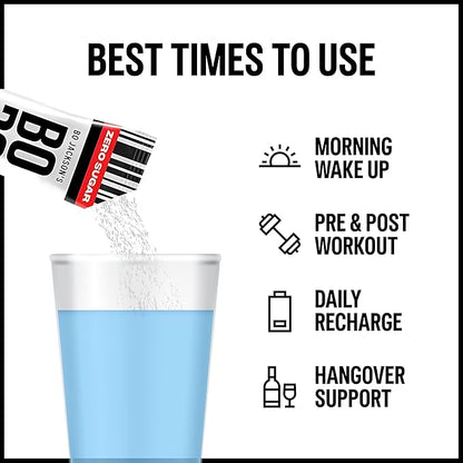 Sugar Free Electrolyte Powder Packets – Keto-Friendly Hydration & Joint Support | Zero Sugar Electrolytes for Active Adults, Fasting, and Recovery