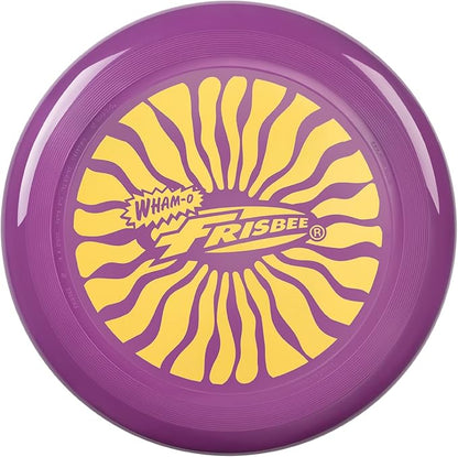 Wham-O Frisbee Cool Flyer Flying Disc, 9.95 Inch Sports Disc Lightweight Durable for Outdoor Beach Park Backyard Game - 130g
