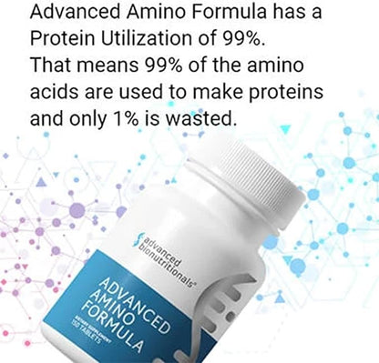 ??Advanced Amino Formula Tablets, Amino Acid Supplement, Build Muscle, Post Workout Recovery, Energy, Stamina, Non-GMO, Gluten Free, Dairy Free, Vegan (150 Tablets)