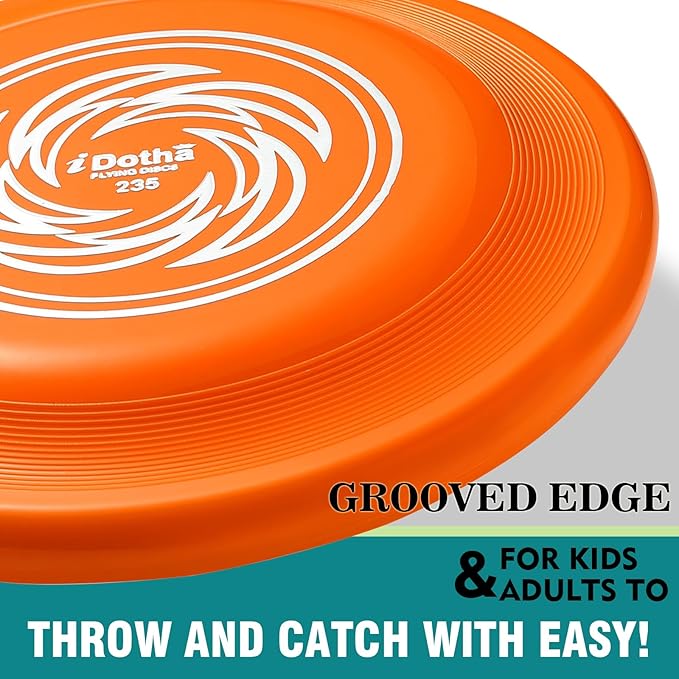 Sports Flying Disc - Compeition Flying Discs for Beach, Backyard, Lawn, Park, Camping and More - Great for All Ages Outdoor Flying Disc Training