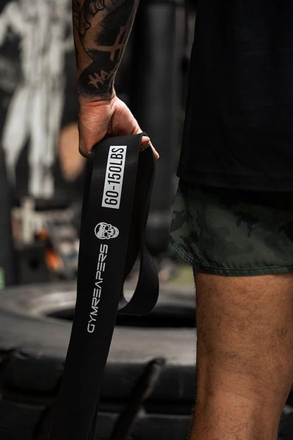 Gymreapers Resistance Bands for Working Out – Elastic Pull Up Exercise Assistance Bands Set for Powerlifting, Stretching, WOD, Strength Training – for Men & Women