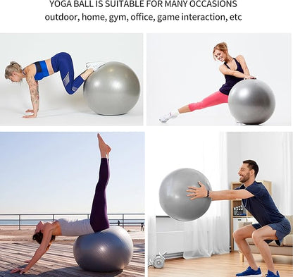 Yoga Mat Set for Beginners,Yoga Mat with Carrying Strap,Yoga Blocks 2 Pack with Yoga Strap,Yoga Ball,Ankle Puller,11-Piece Yoga Kits and Sets for Beginners,Yoga Starter Kit for Women Men