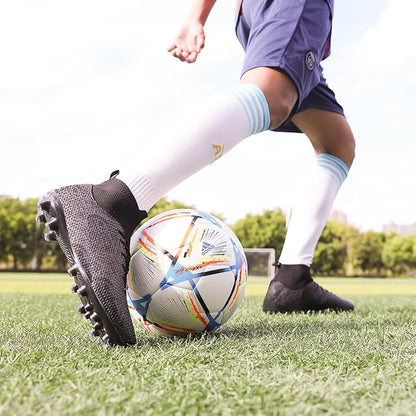 Adult Soccer Cleats Men Lightweight Football Boots Breathable Professional Sneaker Sport Athletic Ground Football Shoes