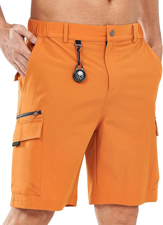 NORTHYARD Men's Cargo Hiking Shorts 9" Lightweight Outdoor Tactical Work Camping Sport Golf Casual