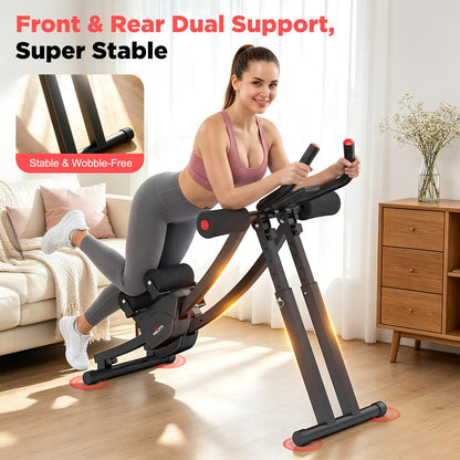 RELIFE REBUILD YOUR LIFE Dual Track Ab Machine, Exercise Equipment
