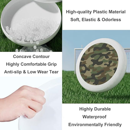 Sun and Snowflake Outdoor Flying Disc Hot and Cold Summer and Winter Element Ultimate Disc 175g for Boys Girls Men Women Birthday Christmas