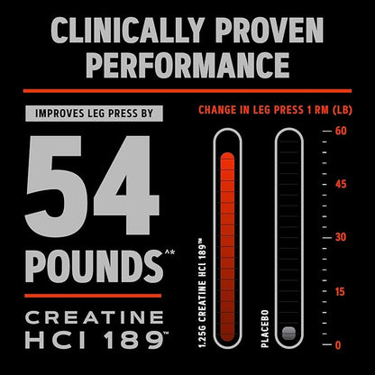 GNC AMP Creatine HCl 189, Targeted Muscle Builder and Recovery Supplement, Fast Absorbing Performance Blend, 480 Count