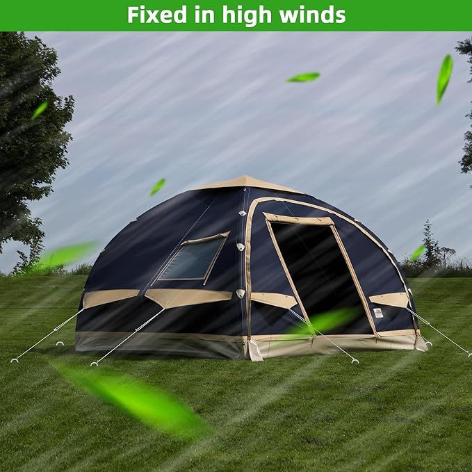 Trampoline Stakes Anchors High Wind 16inx10mm Galvanized U Hook 10pcs Rebar Stakes – Heavy Duty Ground Anchors for Trampoline,Yard & Inflatable,Landscape Metal Stakes for Outdoor Decorations