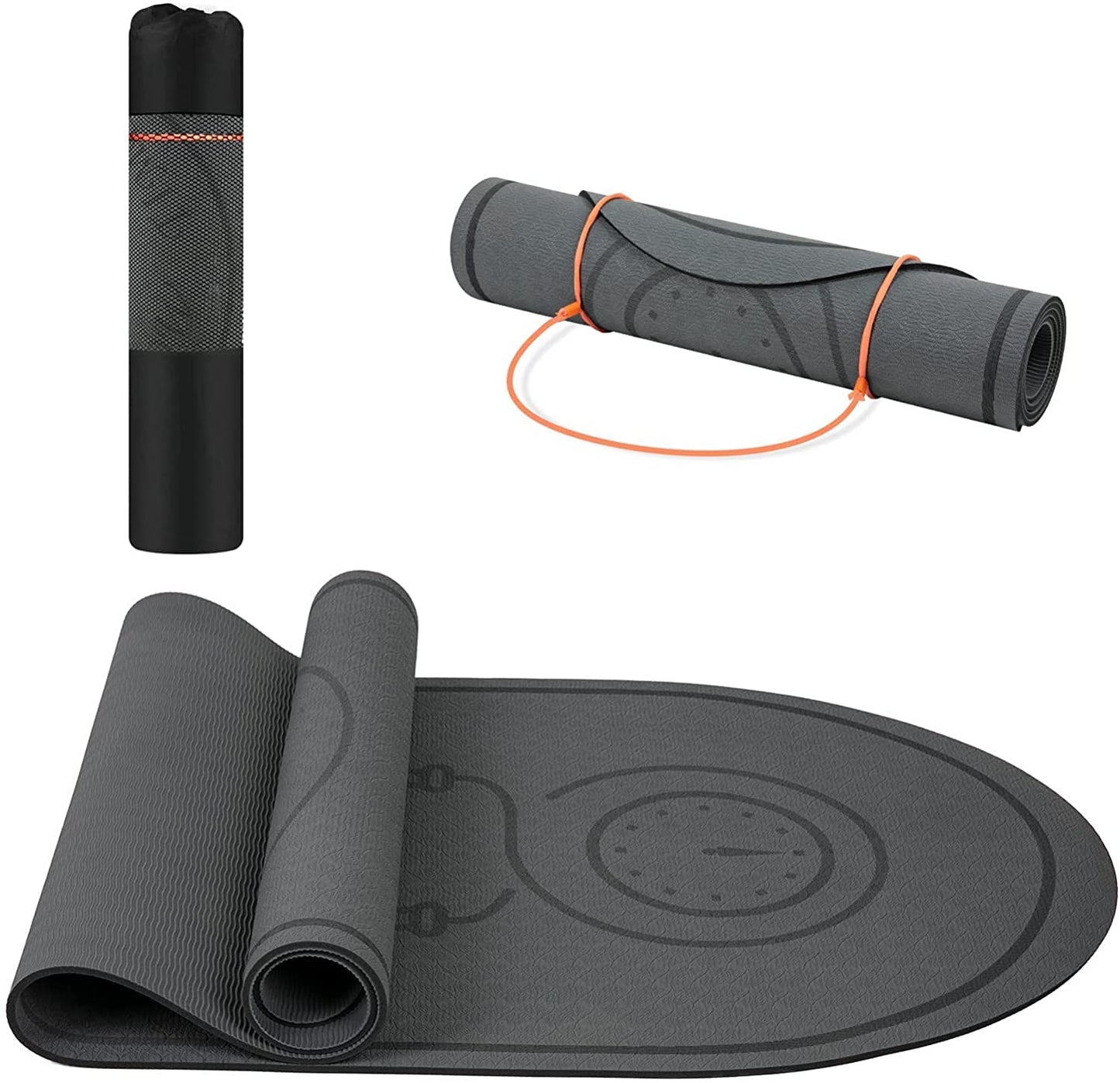 Jump Rope Mat 71"x24" Large Non-Slip Indoor Outdoor Exercise Fitness Mat, High-Density Workout