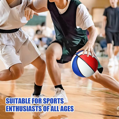 8 Pcs Sports Balls Set Include Basketball Football Soccer Volleyball with 2 Sport Equipment Bags 2 Pumps for Teens Youth Adult Outdoor Operation Christmas Ball Gifts