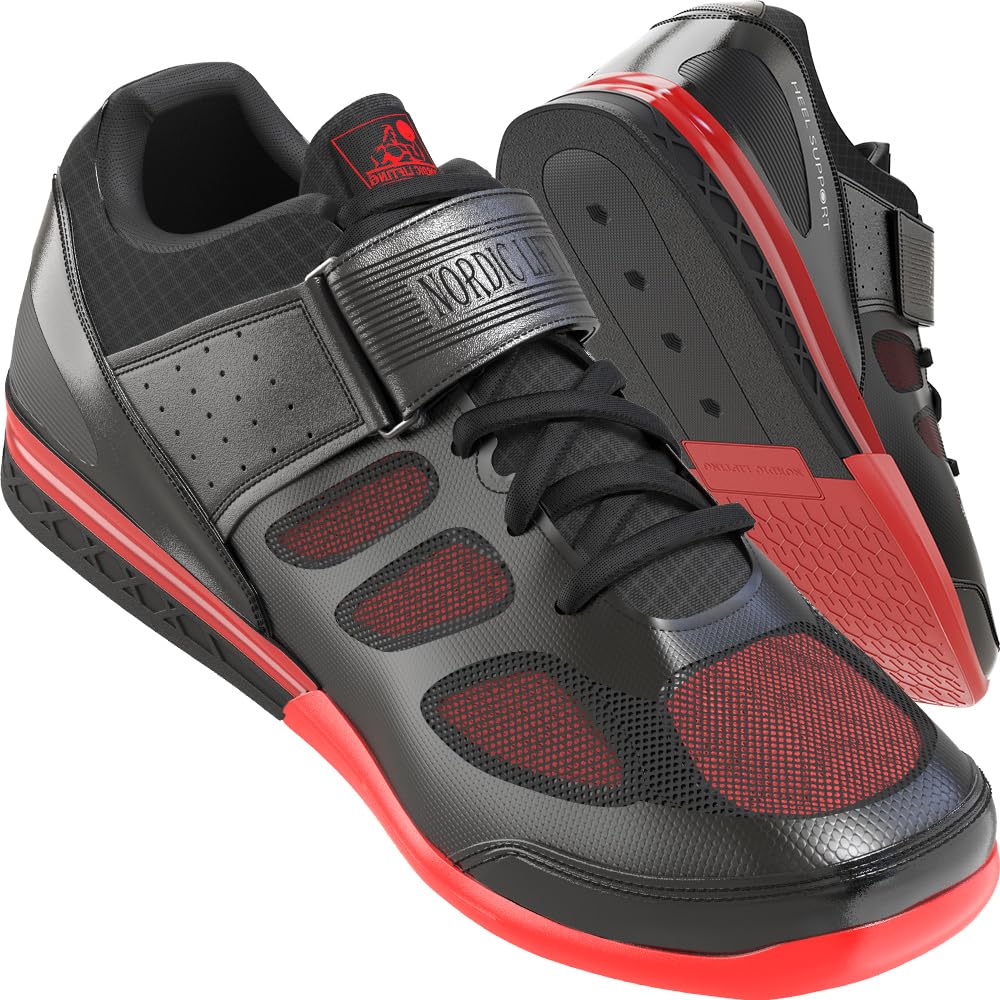 Nordic Lifting VENJA Weightlifting Shoes – Men's Crossfit, Gym & Lifting Footwear with Non-Slip