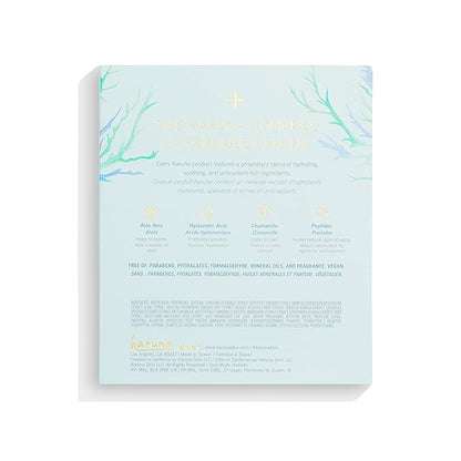 Karuna Skin - Renewal+ Eye Mask | Under Eye Patches for Tired Eyes |Burdock Root & Mushroom Extract | For Puffy Eyes & Fine Lines | 5 per Pack