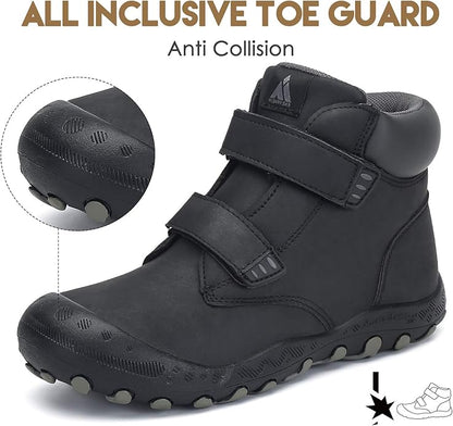 Mishansha Kids Hiking Boots Toddler Girls Boys Hiking Shoes Water-Resistant Anti-Collision Non-Slip Athletic Outdoor Trekking Boots