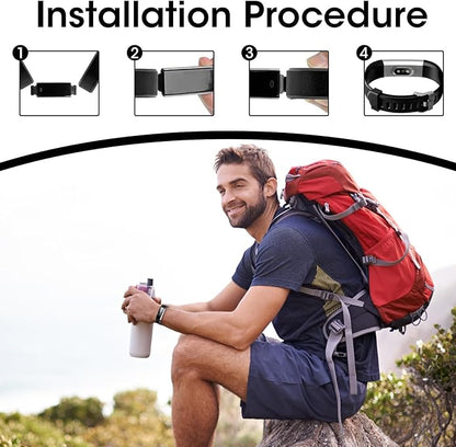 Watch Bands Replacement for ID115plus HR, Very Fit Pro Activity Fitness Tracker Wrist Bands Set, Multicolor Veryfitpro Smart Watch Strap Replacements