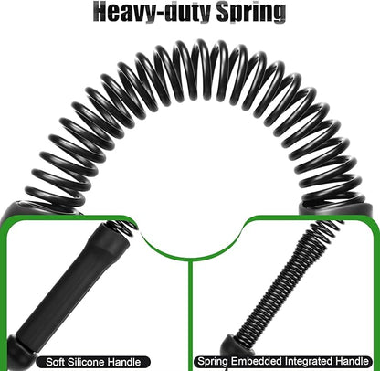 TRELC Upgrade Weighted Ropeless Battle Ropes, 2PCS Cordless Battle Rope for Home Gym, HIIT, Strength, Quiet Portable Training Rope, Workout Ropes Versatile Fitness Equipment for Men Women