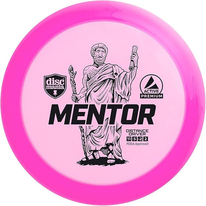 Discmania Disc Golf Set (5 Pack) | Active Premium Disc Golf Starter Set | Sensei, Maestro, Magician, Rockstar & Mentor | Premium Plastic, Easy to Throw | Ideal Gift for New Players (Colors May Vary)